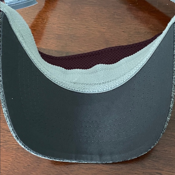 New Era Maroon and Gray Women's Visor - Picture 9 of 9